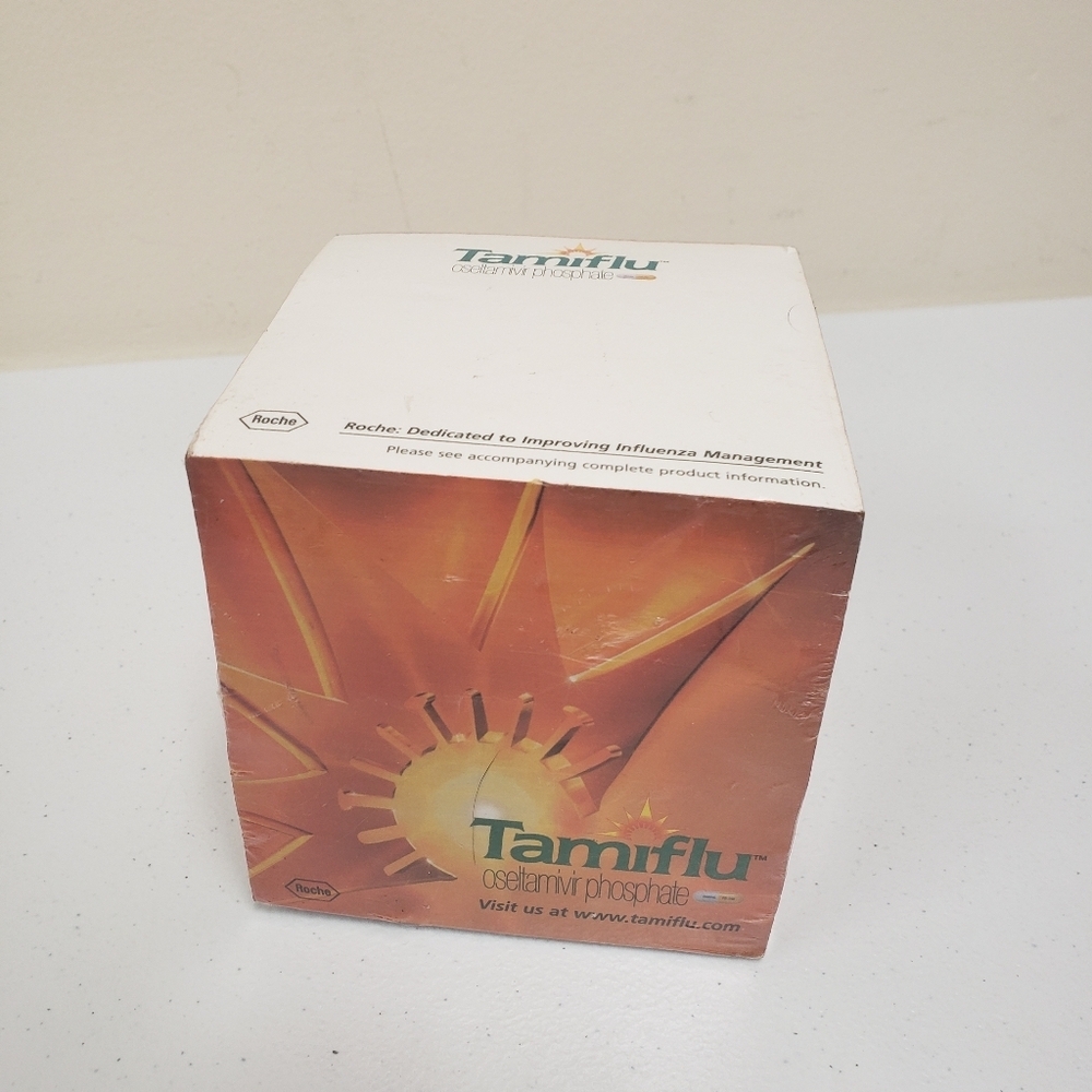 Tamiflu Note Cube Pharmaceutical Drug Rep Advertising Paper Promo